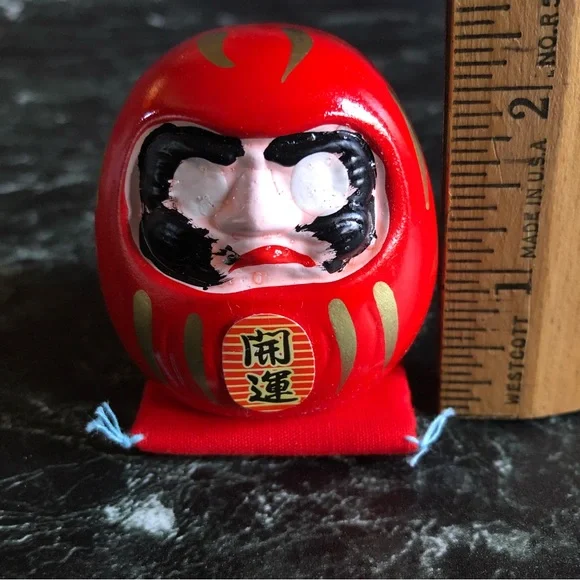 Set of Mini Daruma Doll & Bottle Opener with Refrigerator Magnet - Picture 14 of 16